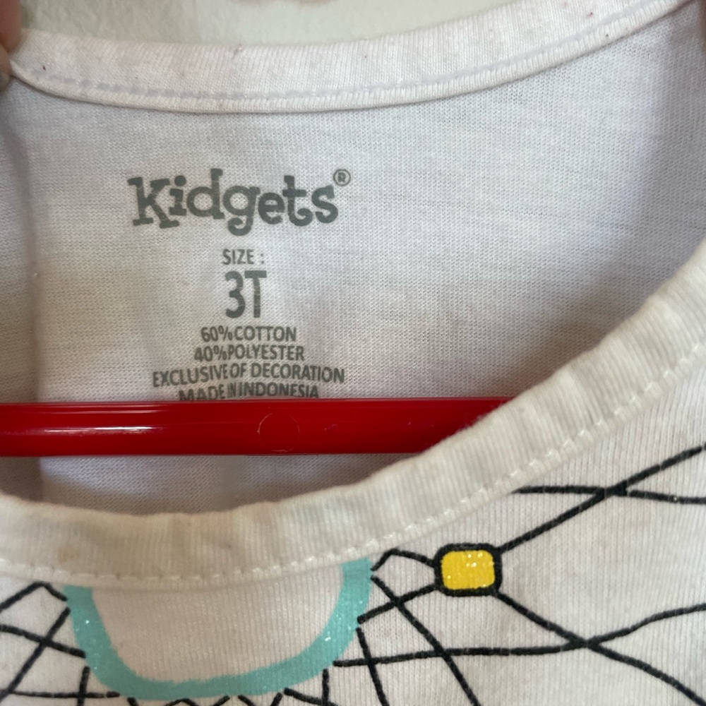 KIDGETS Top Tank Sleeveless Graphic Lace Dreamcatcher Boho Toddler Girl 3T - Picture 5 of 7
